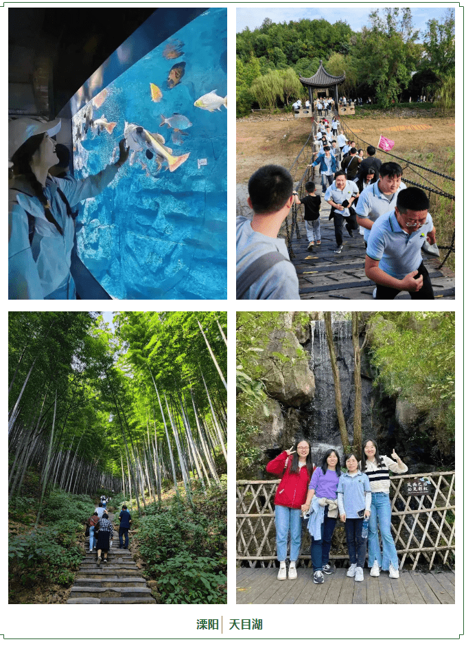 秋日團建活動拍照留念